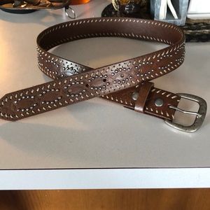 Full grain leather belt